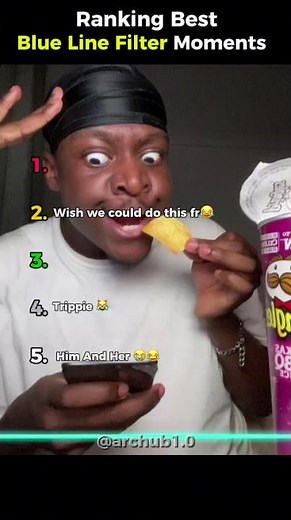 Ranking Best Blue Line Filter Moments #shortsviral