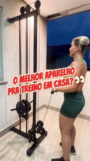 Treino completo em casa com UM aparelho 😳