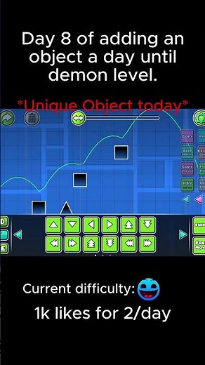 Day 8 of Chaos in Geometry Dash #geometrydash #shorts