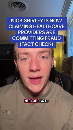 🚨 Not understanding healthcare doesn’t make it corrupt — it makes the video misleading. #NickShirley #News #FactCheck #greenscreen #greenscreenvideo