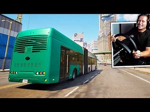 Driving a City Bus on my Racing Simulator - Bus Bound