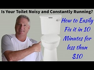 How to Stop Your Toilet From Running