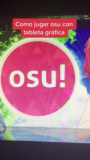 Como jugar con tableta gráfica Osu! #huiontablet #osu #osugame #tabletagrafica #anime #osututorial #osutablet #osugameplay #turorial #huion