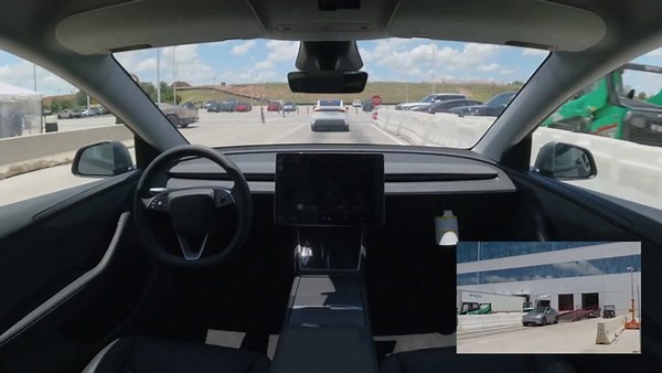 Watch: Tesla drives itself from factory to new owner in world’s first autonomous delivery