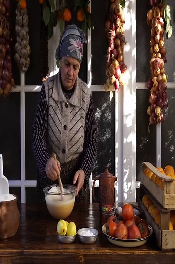 29K views · 1K reactions | Harvesting Persimmon and Keeping Them for Winter菱 | Country Food | Facebook