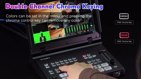 Amazon.com: FoMaKo 20x Optical Zoom NDI Camera, AI Auto Tracking HDMI PTZ Camera(3pcs), M5 Video Mixer Switcher, for Church Services Worship Education,PTZ Bundle(FMK20UH X3+M5) : Electronics