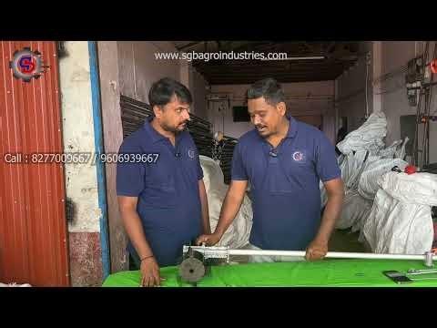 Simple steps to mount the rotovator on your brush cutter.