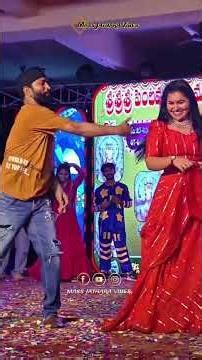 Anchor Sona Stunning Dance Highlights: Alluda Garelandala Song Festival! #viral #chinnu #shorts #old