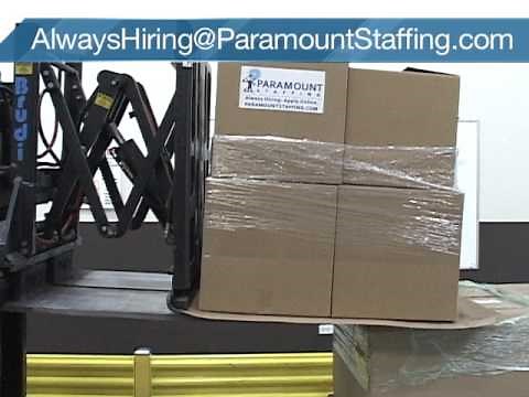 Sit Down Slip Sheet - Paramount Staffing