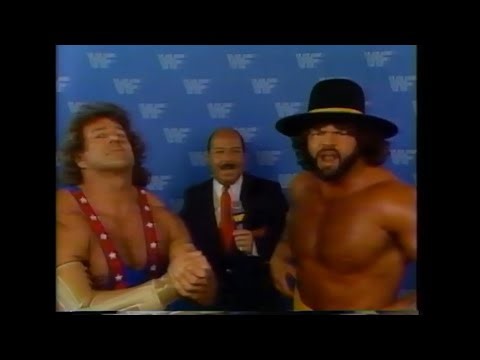 Ken Patera & Billy Jack Haynes promo on Demolition for Los Angeles - aired 11/14/87