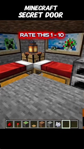 Minecraft's Most Hidden Secret Door! 🚪🤫 #shorts