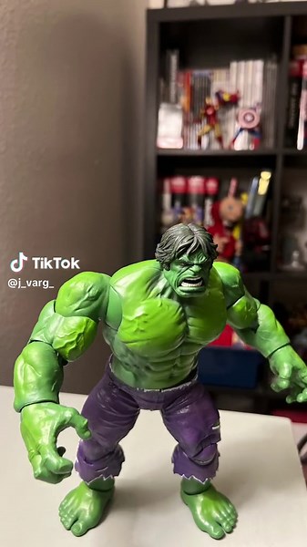 Angry Hulk Action Figure Stop Motion Animation