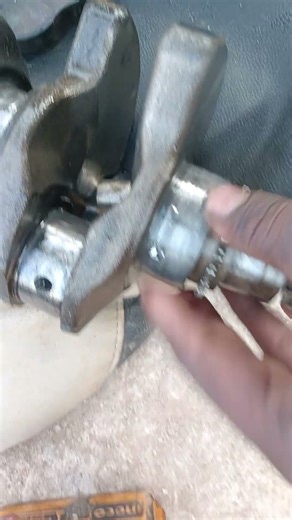 how to remove engine crank #carmechanic