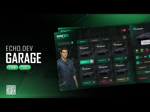 [FiveM/ESX] Advanced Garage - Keys, Impound & Vehicle Management - echo_garage