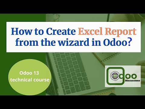 How to create Excel Report from wizard in odoo | Odoo development
