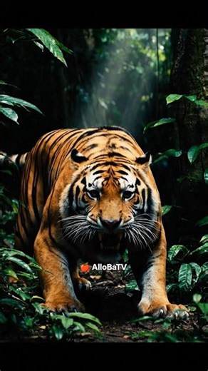 This Tiger Suddenly Goes Berserk! See What Happens Next 😱🔥 #tiger #shorts #shortsfeed