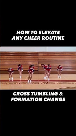 Create routines and get on screen formations and a step by step lesson on Cheerbuilder.com #cheer