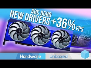 Huge Arc B580 News! Intel Fixes CPU Overhead Problem