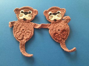 Free Crochet Pattern - Sea Otter Crochet Pattern