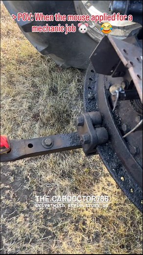 4.2K reactions · 353 shares | When the shop’s real technician shows up for overtime  This mouse really said — ‘I’m part of the drivetrain now!’  #TheCarDoctor786 #MechanicHumor #GarageLife #WorkshopVibes #CarMeme #MechanicLife #AutoRepair #FunnyMechanic #CarHumor #EngineVibes #DrivetrainDrama #WorkshopComedy #CarTok #MechTok #GearHead #AutoWorld #FunnyGarage #RepairLife #ToolTime #fyp #automotive #instagood #instagram #bhilai | the car doctor automotive tech | Facebook