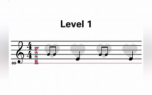 旋律卡：DO RE MI FA SO LA TI DO