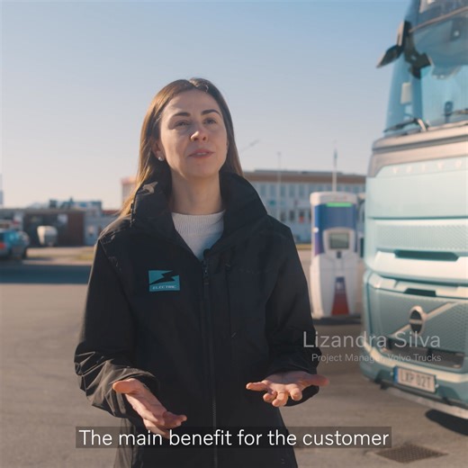 Volvo Open Charge assists transport companies in locating and accessing public charging stations and allows them to optimize their charging plan and the truck’s range. #electrictrucksinreality #electrictrucks #sustainability #volvotrucks | Volvo Trucks