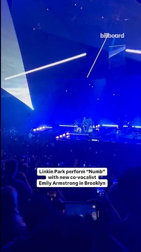 Linkin Park Performs "Numb" With New Lead Singer Emily Armstrong | Billboard #Shorts