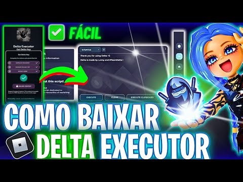 COMO BAIXAR e USAR o DELTA EXECUTOR no ROBLOX 😱 (Guia Completo + KEY GRÁTIS!) ATUALIZADO 2026🔥