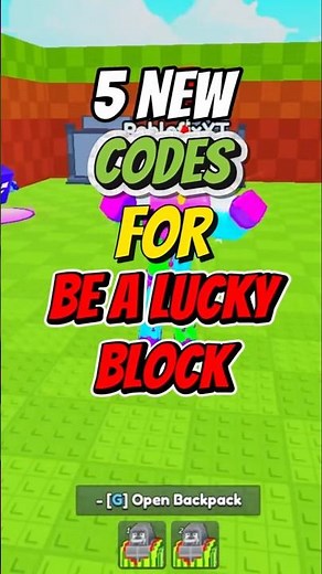 *NEW* ALL NEW WORKING CODES FOR BE A LUCKY BLOCK IN APRIL 2026! ROBLOX BE A LUCKY BLOCK CODES