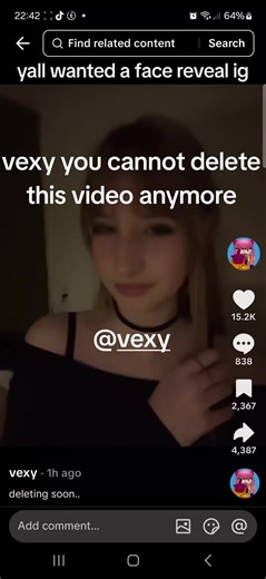 Vexy’s Face Reveal Announcement