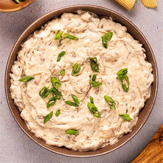 Caramelized Onion Dip Recipe (From Scratch, No Soup Mix) | Powell Family Cooking