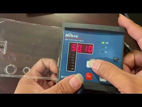 How to set IDMT Earth Fault Relay NX 232A Mikro