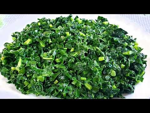 How to cook rape vegetables
