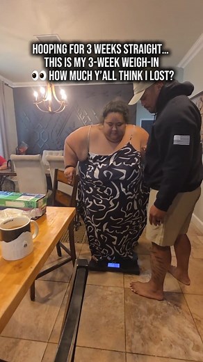 162K views · 1.8K reactions | 3 weeks of hooping and the results are adding up  I’ve been consistent, locked in, and honestly loving this part of my routine. How much do y’all think I’ve lost?  This hoop has been that girl — simple, effective, and actually fun. Link in bio if you’re ready to try it for yourself  #Week3WeighIn #HoopWithMe #PlusSizeGlowUp #CurvyAndConfident #BossUpEra #SelfLoveInMotion | Lightenupash | Facebook