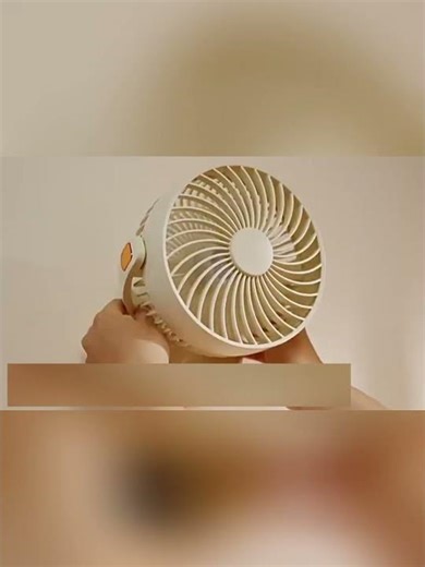 무선 탁상용 선풍기 저소음 LED 미니 휴대용 선풍기 사무실 캠핑 탁상선 벽걸이 서큘레이터
