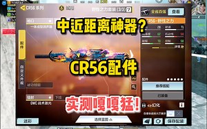 发现中近距离神器？CR56机瞄配件，实测嘎嘎猛！_使命召唤手游_游戏解说