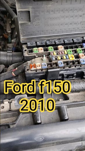 2010 Ford F150 A/C Blower Relay and Fuse #automobile