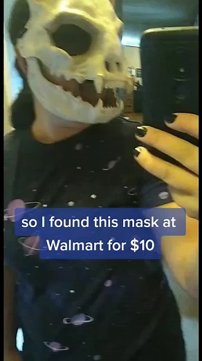 DIY Skull Cat Fursuit Transformation