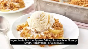 Apple crisp recipe
