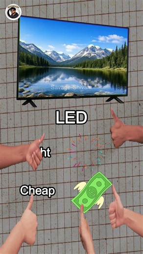 LED vs OLED TV difference