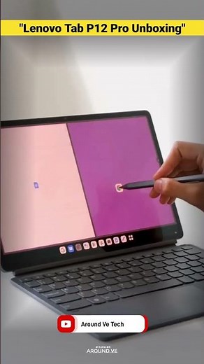 Lenovo Tab P12 Pro 🔥Unboxing & First Impression | Premium Android Tablet #LenovoTabP12Pro #unboxing