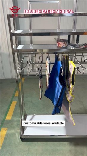 DOUBLE EAGLE MEDICAL's customized stainless steel lead garment hanger