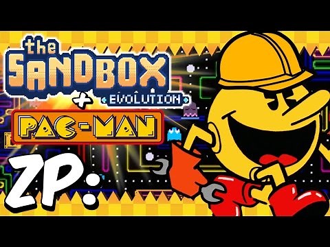 The Sandbox Evolution: Pac-Man "Create Levels" | Zonic Plays