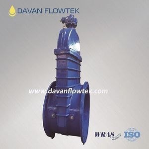 [Hot Item] OEM Big Size Rubber Wedge Gate Valve Flanged Handwheel Operated Resilient Seat Gate Valve