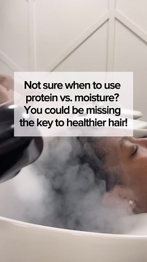 Design Essentials - Haircare on Instagram: "When is it best to use a protein treatment versus a moisture treatment? Professional stylist Billie J. Ross of @exclushearsalon offers a thorough explanation in this video! But first, save this video and follow @designessentials to learn more about healthy hair care routines! “As a stylist, knowing when to choose between moisture and protein can make all the difference in restoring your client’s hair to full health. 💡Here’s the difference: When