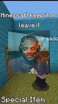 Keep It or Leave It #minecraft #shorts #minecraftmemes #viral #trending #gaming
