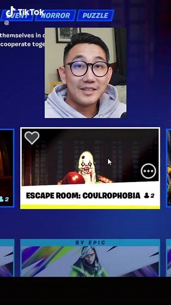 2 Player Escape Room Fortnite Island | Try Fortnitemares Escape Room with a Friend!