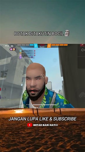 BOTAK DITAKUTIN BOCIL #freefire #FF #botakff #short #botakcs #freefireshorts #freefireindonesia