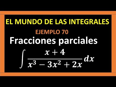 Integración por fracciones parciales