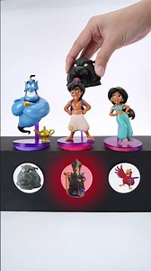 Satisfying Experience with Aladdin Toy Collection Disney ASMR #short #toy